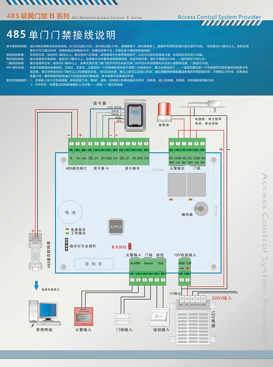 485单门接线图